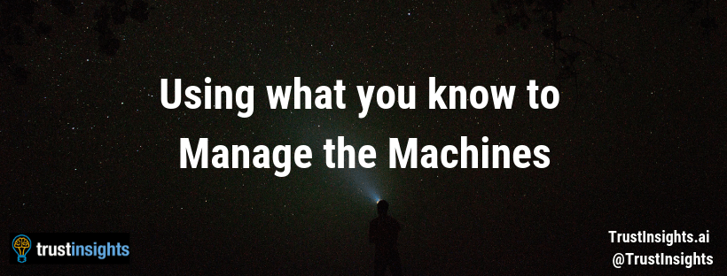 Manage the machines