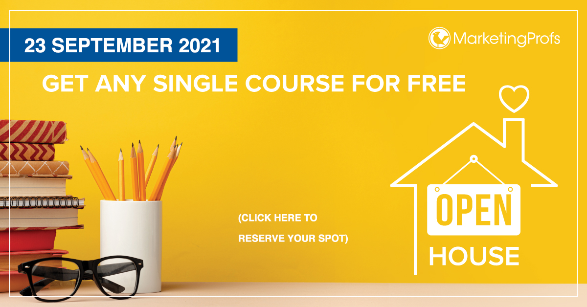 Free single course from MarketingProfs