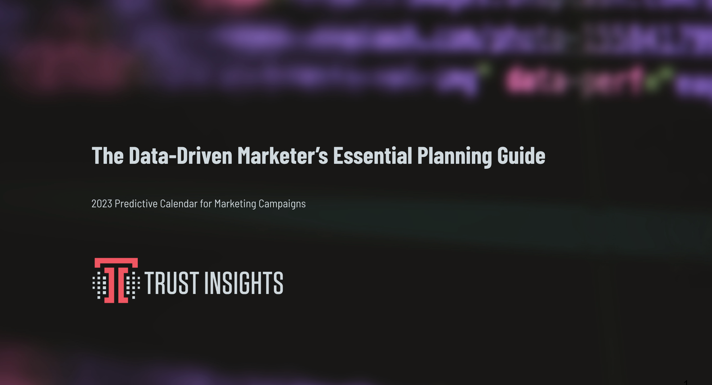 The B2B Marketer's Essential Planning Guide for 2022