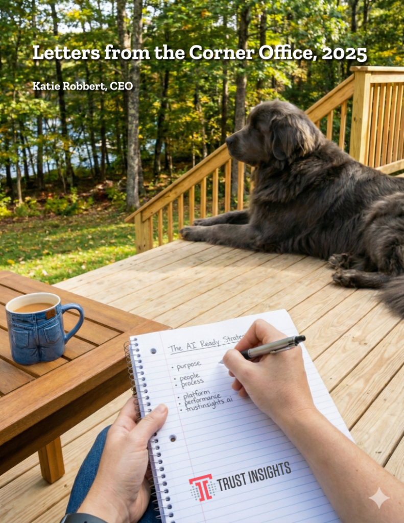 Letters from the Corner Office, 2025