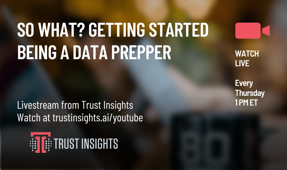 So What Getting Started Being a Data Prepper