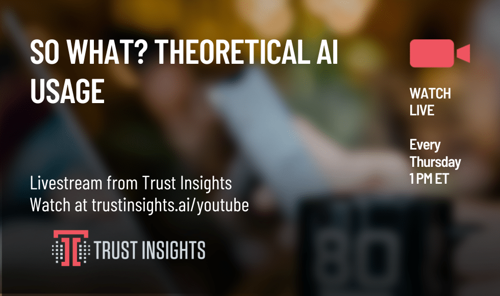 So What Theoretical AI Usage
