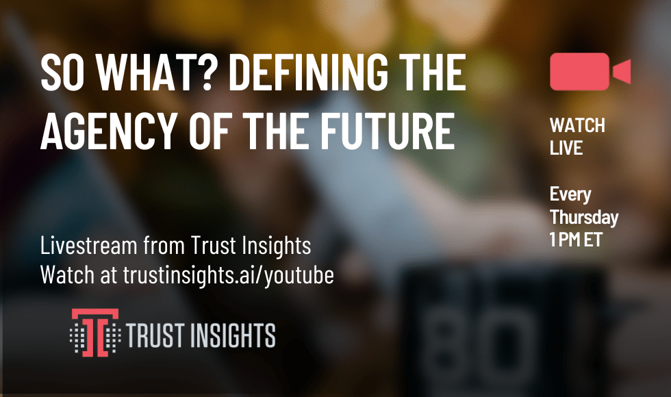 So What Defining the Agency of the Future