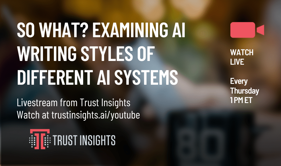 So What Examining AI Writing Styles of Different AI Systems